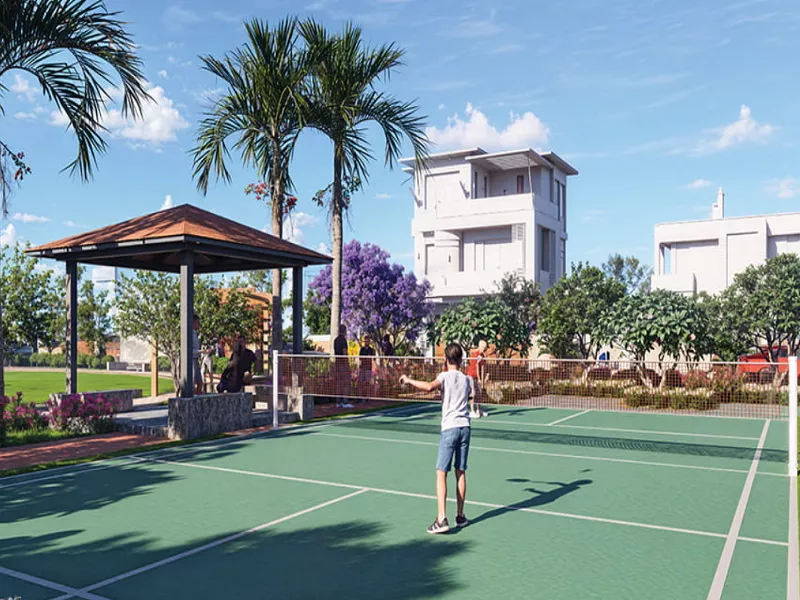 Pardos Sakura entrance with luxury drop-off area